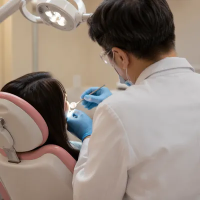 Professional Dental Examination in Modern Clinic