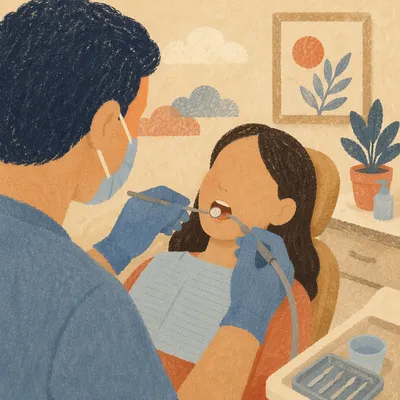 Routine Dental Checkup in Modern Clinic