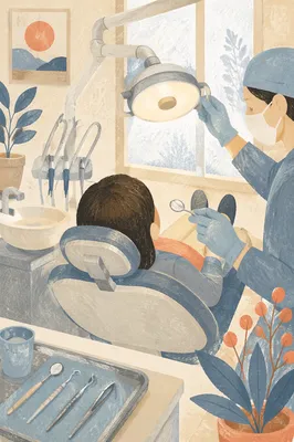 Calm Dental Checkup in Modern Clinic