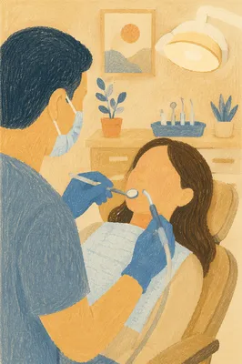 Calm Dental Checkup in Modern Clinic