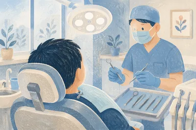 Calm Dental Checkup in Modern Clinic