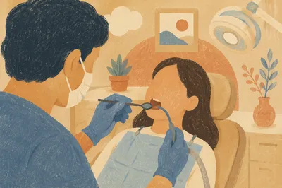 Routine Dental Checkup in Modern Clinic