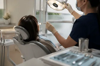 Calm Dental Checkup in Modern Clinic