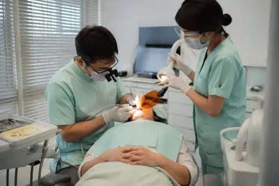 Modern Dental Checkup in Clean Clinic