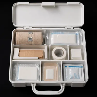 Organized First Aid Kit Emergency Supplies