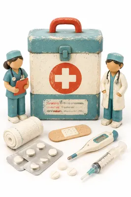 First Aid Kit with Emergency Medical Supplies