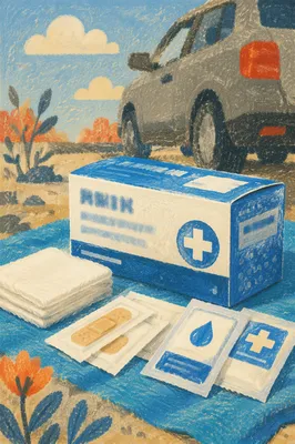 Roadside First Aid Kit Emergency Supplies