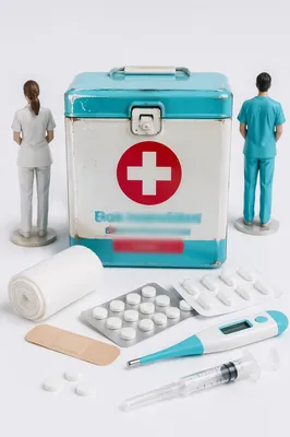 First Aid Kit with Emergency Medical Supplies
