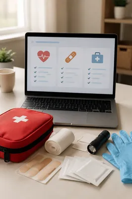 Home Office First Aid Emergency Supplies