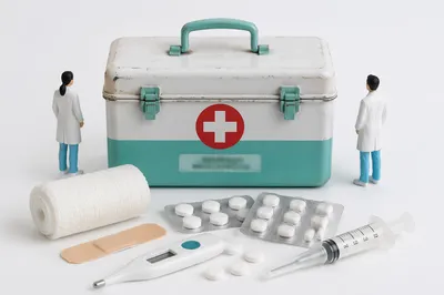 First Aid Kit With Emergency Medical Supplies