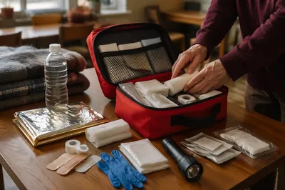 Organized First Aid Kit for Community Care