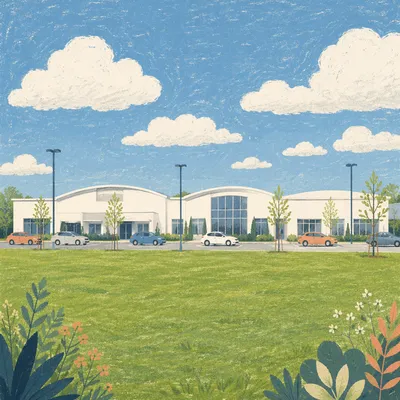 Modern Fitness Wellness Center Exterior