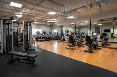 Modern Rehabilitation Gym for Medical Fitness Training