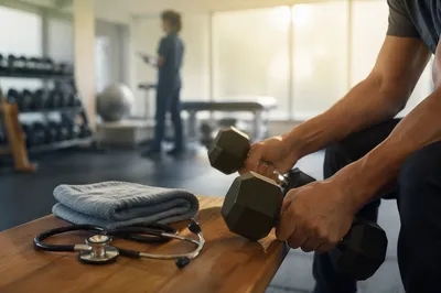 Rehabilitation Weights Training With Medical Care