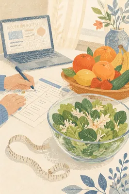 Healthy Salad Bowl Meal Planning Consultation