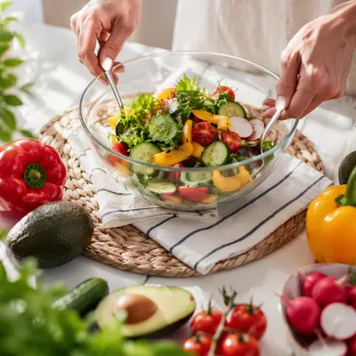 Fresh Salad Bowl for Healthy Living