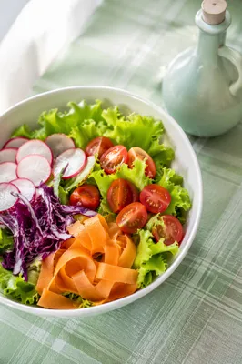 Fresh Salad Bowl for Medical Wellness
