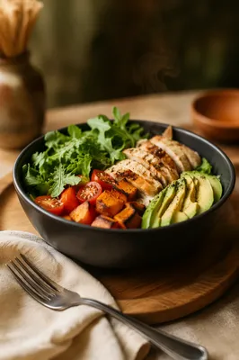 Healthy Salad Bowl for Medical Wellness