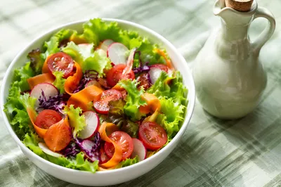 Fresh Salad Bowl for Wellness Nutrition