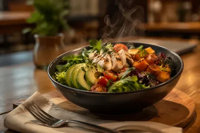 Healthy Salad Bowl for Medical Wellness