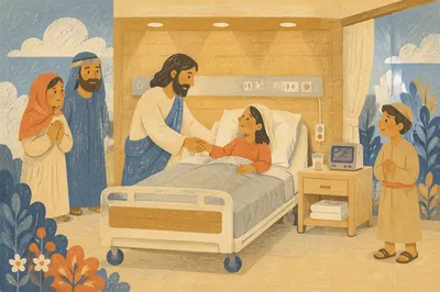 Clean Private Hospital Room Interior