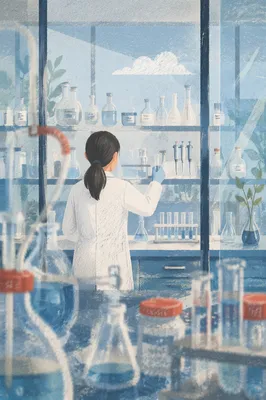 Modern Medical Laboratory Test Tube Research