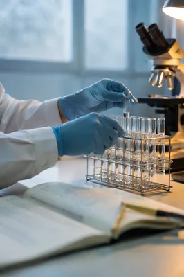Hopeful Laboratory Test Tubes Research