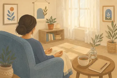 Calm Hospital Wellness Room for Mindful Self Care
