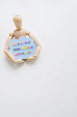 Mindfulness Self Care Flat Lay with Cloud