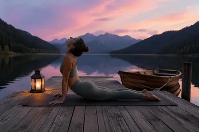 Mindful Self Care at Sunset Lake