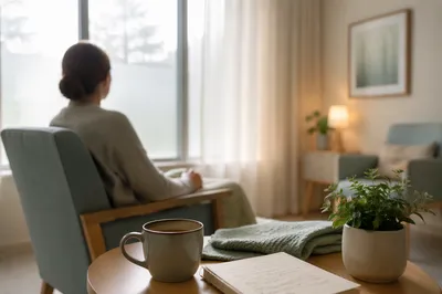 Calm Hospital Wellness Room for Mindful Self Care
