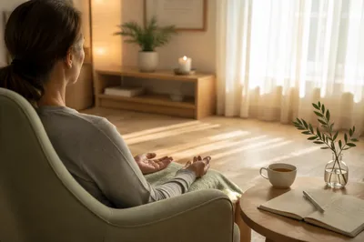 Calm Hospital Wellness Room for Mindful Self Care