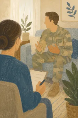 Calm Mental Health Counseling Office Session