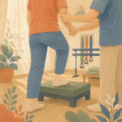 Gentle Physical Therapy Step Rehabilitation