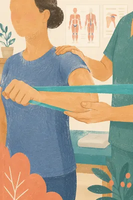 Guided Shoulder Rehabilitation Band Exercise