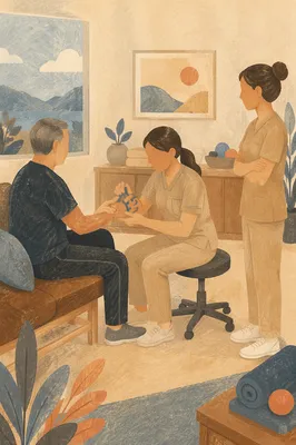 Guided Wrist Rehabilitation Therapy Session
