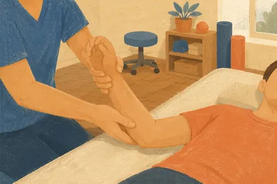 Gentle Physical Therapy Forearm Mobility Exercise