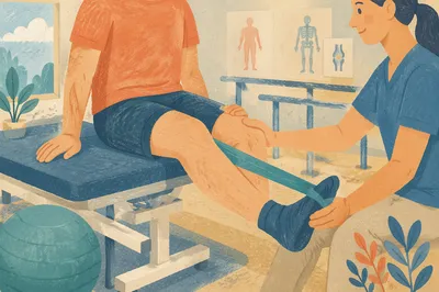 Guided Knee Rehabilitation Exercise in Clinic
