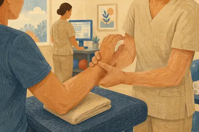 Guided Hand Therapy Rehabilitation in Clinic