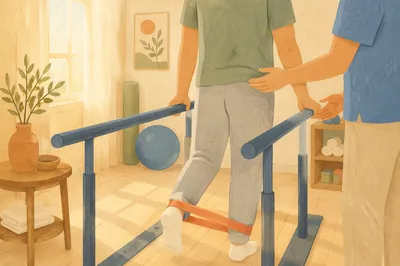 Calm Physical Therapy Rehabilitation Exercise