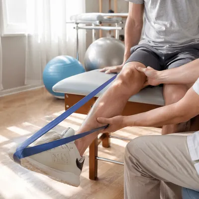 Sunlit Physical Therapy Leg Rehabilitation Exercise
