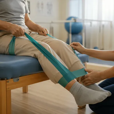 Hopeful Physical Therapy Rehabilitation Exercise