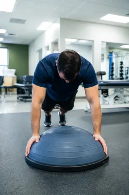 Physical Therapy Plank Balance Exercise