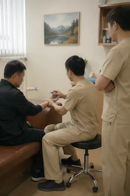 Guided Wrist Therapy in Rehabilitation Clinic