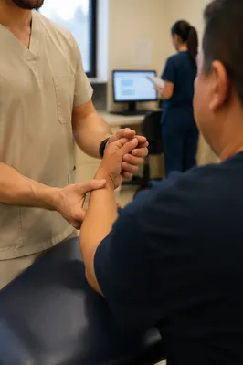 Guided Wrist Rehabilitation in Clinic