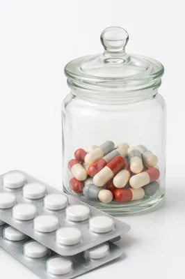 Pharmacy Capsules and Tablets Still Life