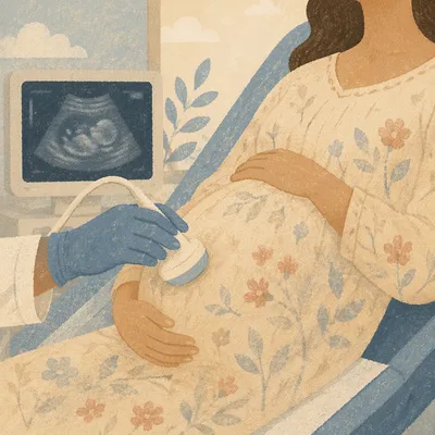 Gentle Prenatal Ultrasound Maternity Exam