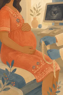 Tender Prenatal Belly Measurement Exam
