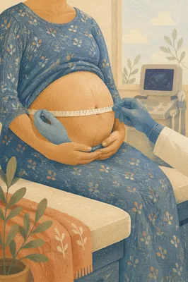 Calm Prenatal Belly Measurement Exam