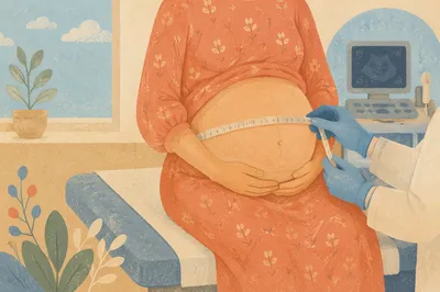 Gentle Prenatal Belly Measurement Exam